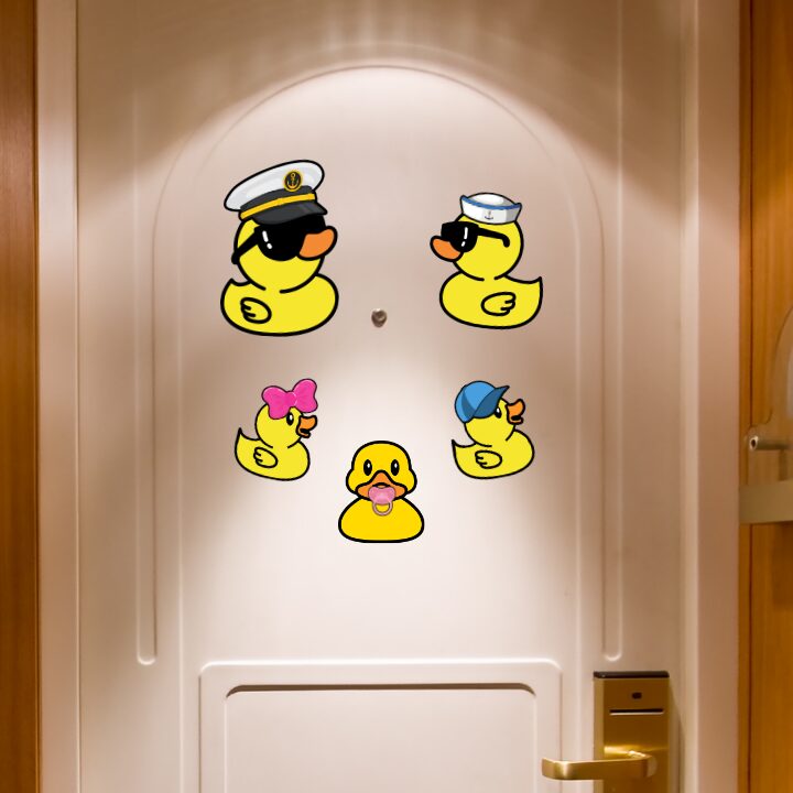 Cruise Duck Family Magnets