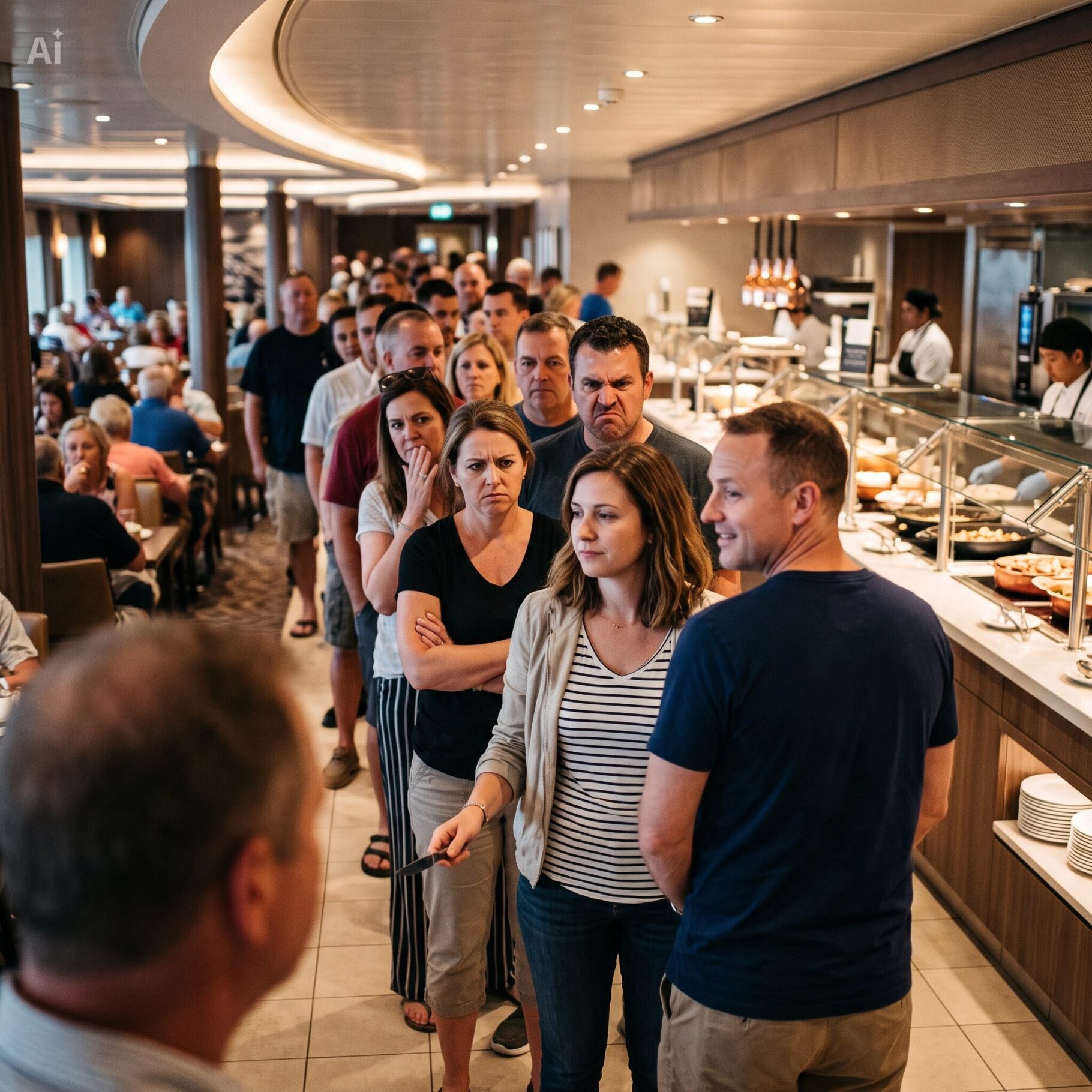Is Saving a Spot in Line for Friends Actually Rude?