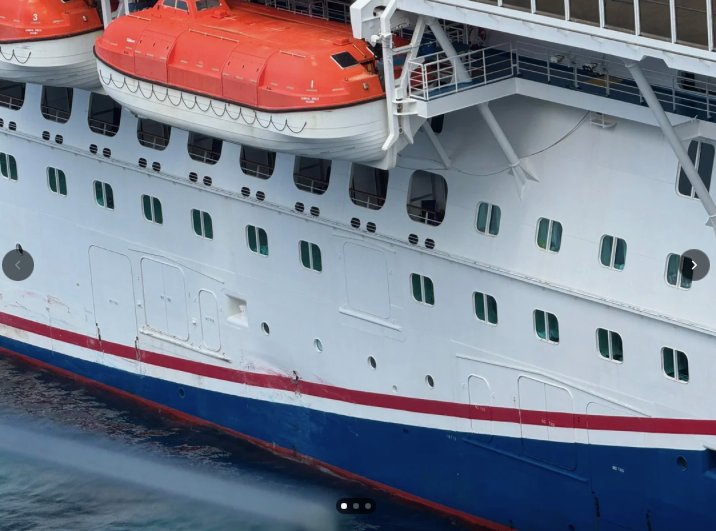 Even Cruise Ships Struggle To Parallel Park